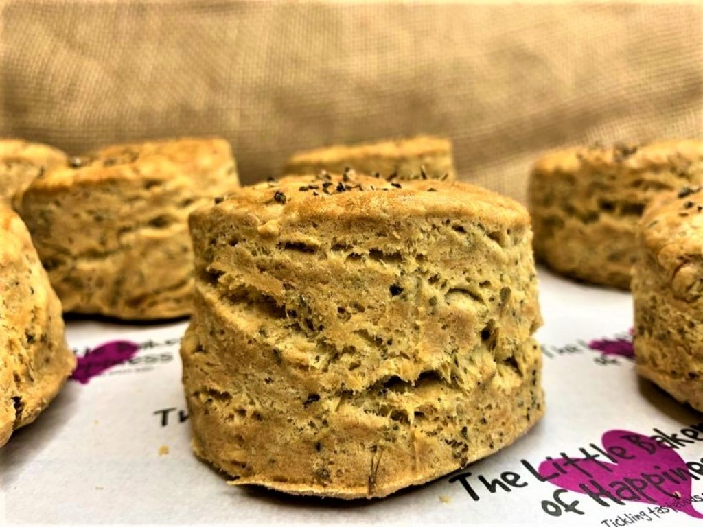 Baking powder in gluten-free scones