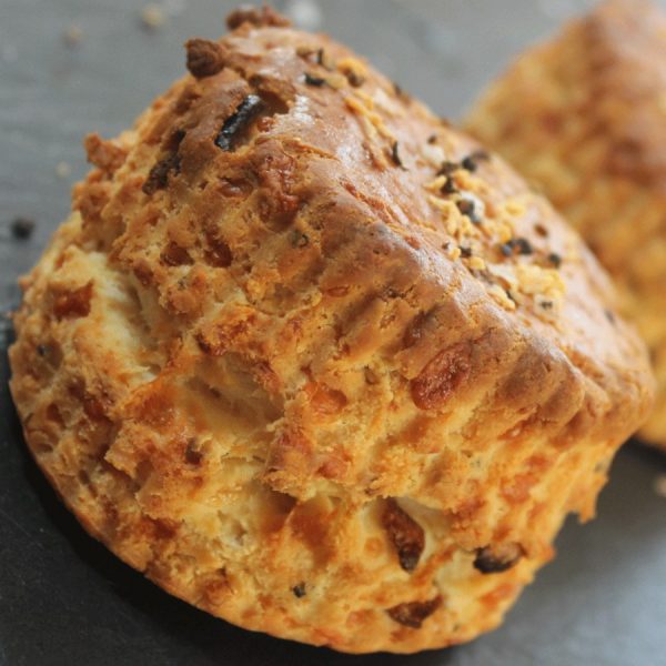 Make delicious cheese scones with our gluten-free savoury scone mix