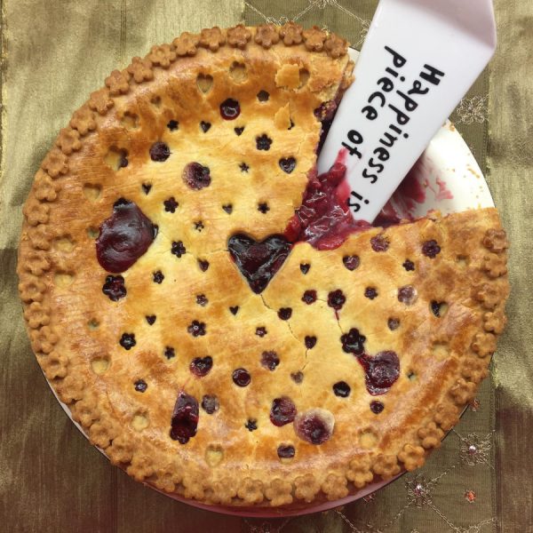 Gluten-free cherry pie made with our gluten-free sweet shortcrust pastry mix