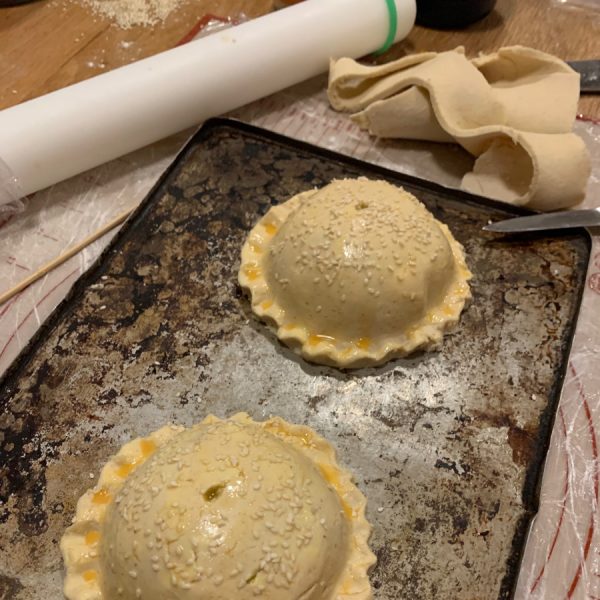 Rolling pin spacers are a great way of achieving evenly-rolled pastry every time