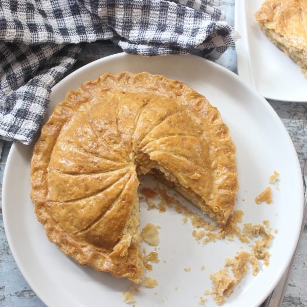 Gluten-free pithivier made with our gluten-free rough puff pastry mix